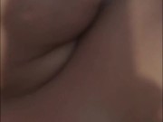 Sucking a big black 11 inch cock while getting fucked. Bbc pov dildo 10/16