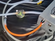 Enema machine and inflatable nozzle are filling my ass 8/16