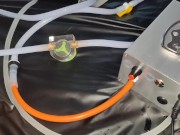 Enema machine and inflatable nozzle are filling my ass 9/16