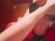 Amateur Teen Dutchdoll  Rides her Stepdad’s while getting choke and blindfolded 2/16