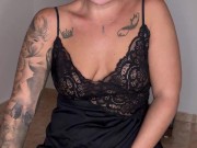 MASTURBATING While I Smoke💨With My Black Lips😈 10/16