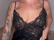 MASTURBATING While I Smoke💨With My Black Lips😈 2/16