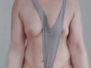 Thong shoulder wedgie jumping jacks 7/16