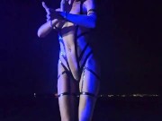 Check out my sexy beach party outfit 12/16