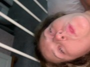 Slutty wife fucked talking about other guys