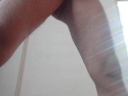 Sizler için ayakta vücudumu ve penisimi sergiliyorum 8/16