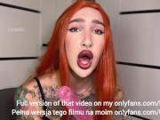 JOI w skórzanych legginsach 14/16