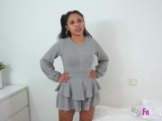 PUBLIC with Daniela Nerea. She wants to show tits in public 10/16