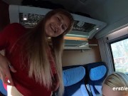 Ersties - Two Sexy German Babes Board a Train For Hot Lesbian Sex 2/16