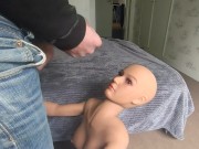 bold sexdoll get a big load of cum 11/16