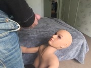 bold sexdoll get a big load of cum 9/16