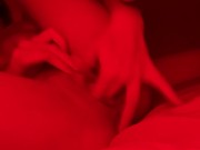 I fuck myself with my fingers and stimulate my clit. sweet shaking orgasm 10/16