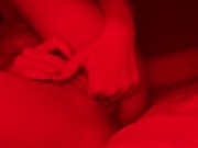 I fuck myself with my fingers and stimulate my clit. sweet shaking orgasm 11/16