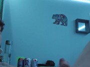 Watch Your Hot College Boyfriend Stroke His Nice Cock Just For You 9/16