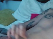 Stroking Fat Cock While You Watch 1/16