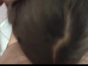 They got  brought a random girl to a public toilet.I finished on her T-shirt 12/16