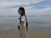 Tormentato Sentiero per la spiaggia nudista. Parte 1 4/16