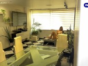 horny stepmother fucks her stepsons to get rid of the fever that her husband left her - threesome 4/16