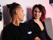 YouTuber Seduces Stunning Model into Wild Sex After Filming Intense Strip Game Show Challenge 2/16