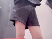 【店員さんと会話あり】試着室でシてない動画Japanese solo female 11/16