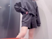 【店員さんと会話あり】試着室でシてない動画Japanese solo female 13/16