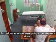 Fake Hospital - Mea Melone looks so sexy in her NURSES UNIFORM and fucks the doctor in red lingerie 15/16