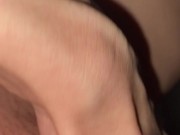 Virgin girl masturbate while standing in the bath 12/16