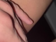 Virgin girl masturbate while standing in the bath 14/16