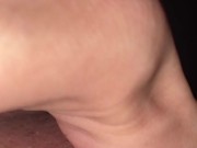 Virgin girl masturbate while standing in the bath 5/16