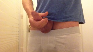 Quick 4 Min Wank With Butt Plug