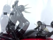 Alex in Trouble: Pegging T3, anal fun! - Alex Latex 4/16