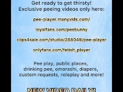 Hot brunette pisses on your face pov upskirt 16/16