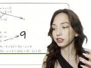 A lecture on mathematics from a cute girl 10/16