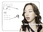 A lecture on mathematics from a cute girl 4/16