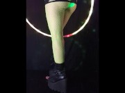 HULA HOOPING on a cock at the GOTH CLUB 5/16