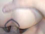 She wants it in the ass but gets it in her pussy with a small dick 14/16