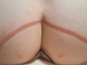 She wants it in the ass but gets it in her pussy with a small dick 7/16