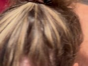 Filthy mouthed milf sucks hard then takes cock from behind 💥 5/16