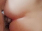 Invite a mi Amiga Universitaria Inocente a su Primer Motel Solo Anal le a Gustado 9/16