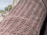 Watch Me Flash My Small Titties While Riding 3/16