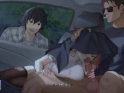 HIS GIRLFRIND IS SUCKING MY DICK AND HE IS WATCHING IT 12/16