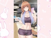 HIS GIRLFRIND IS SUCKING MY DICK AND HE IS WATCHING IT 5/16