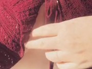 It's Me, Eve - Be Good to Yourself Today (Burgundy Sweater) 6/16