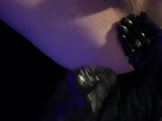 Wife Fists Husband's Ass In Spreader Bar And Cock Cage 2/16