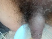 pissing in a yoghurt pot 6/16