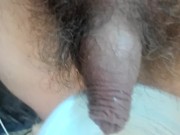 pissing in a yoghurt pot 8/16