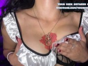 This amazing Italian succubus want your dick between her tits 14/16