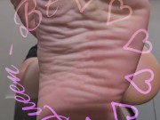 Wrinkled soles delisicoua close up. 10/16