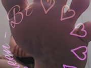 Spreading my toes wide open. 4/16