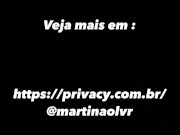 Martina Oliveira mostrando o cuzinho 11/16